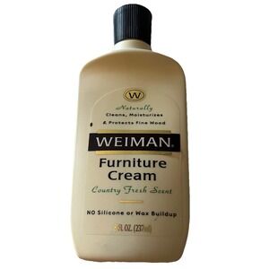 Weiman Furniture Cream Cleaner Country Fresh Scent Discontinued UVX 15